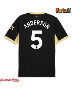 Manchester City Elliot Anderson #5 Tricou Fotbal Replică 2026-27 Barbati Deplasare Manchester City Elliot Anderson #5 Tricou Fotbal Replică 2026-27 Barbati Deplasare